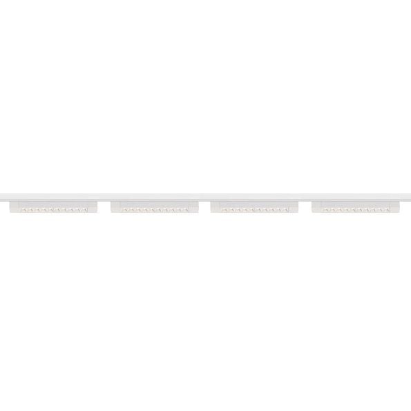 ARMATÜR RAY SETİ 2 METRE 4XLINEER-20W-MERCEK BEYAZ