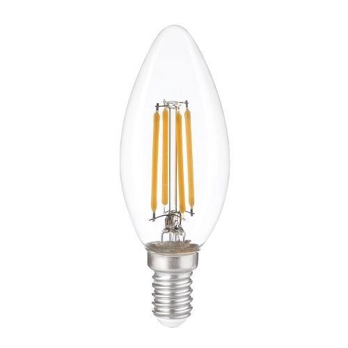 AMPUL LED HEKA MUM TİPİ ŞEFFAF E14 6W 4000K ILIK BEYAZ ERD-282