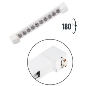 ARMATÜR RAY SETİ 1 METRE 2XSPOT-GU10 1XLINEER-20W-MERCEK BEYAZ