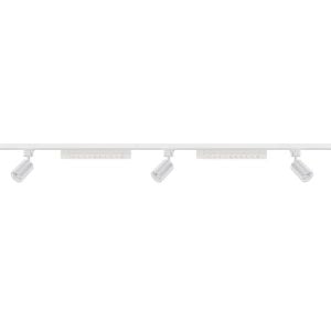 5'Li Led Ray Spot Aydınlatma Seti 2 Metre Beyaz 3X7W+2X20W (Ray Ve Ampuller Dahil)