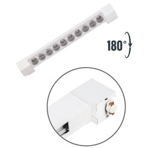 5'Li Led Ray Spot Aydınlatma Seti 2 Metre Beyaz 3X7W+2X20W (Ray Ve Ampuller Dahil)