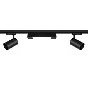 Modern Karma 1 Metre Ray Seti - (2 Spot + 1 Opak Lineer) Siyah