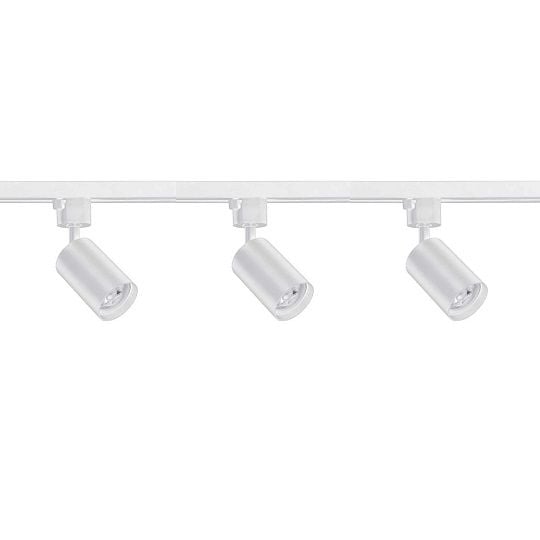 3'Lü Led Ray Spot Aydınlatma Seti 1 Metre Beyaz 3X7W (Ray Ve Ampuller Dahil)