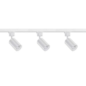 3'Lü Led Ray Spot Aydınlatma Seti 1 Metre Beyaz 3X7W (Ray Ve Ampuller Dahil)