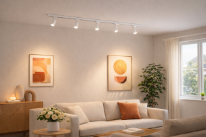 ARMATÜR RAY SETİ 2 METRE 5XSPOT-GU10 BEYAZ