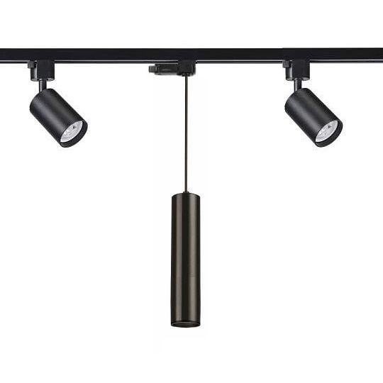 3'Lü Led Ray Spot Aydınlatma Seti 1 Metre Siyah 3X7W (Ray Ve Ampuller Dahil)