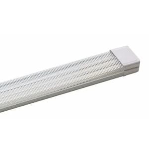Armatür Led Bant Yassı Kristal Camlı Şeffaf 90W 120Cm 6500K Beyaz