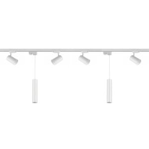 Modern Karma 2 Metre Ray Seti - (4 Spot + 2 Sarkıt) Beyaz