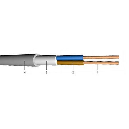 2x4 mm Antigron Kablo