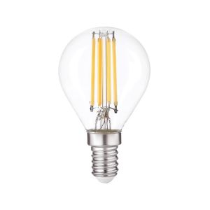 Ampul Led Heka Top Tipi Şeffaf E14 6W 3000K Sarı Erd-44