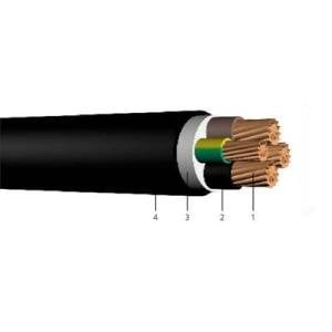3X1,5 Mm Antigron Kablo Siyah