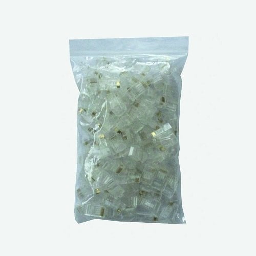 PLUG RJ46 KONNEKTÖR 8P 8C CAT-6 (100'LÜ PAKET)