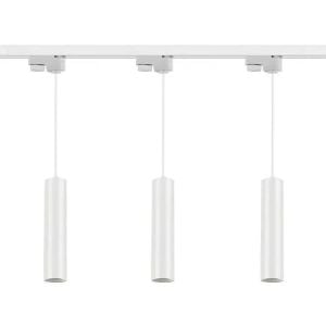 3'Lü Led Ray Sarkıt Aydınlatma Seti 1 Metre Beyaz 3X7W (Ray Ve Ampuller Dahil)