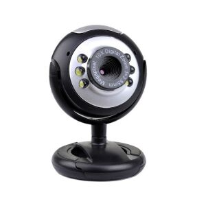 Kamera Webcam Powermaster Pm-3962 1,3 Mp 10X Zoom 6 Led Mikrofonlu