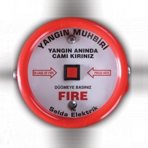 Yangın İhbar Butonu Yuvarlak
