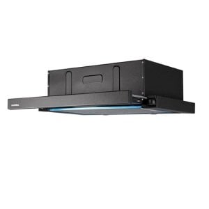 Aspiratör Luxell Fırın Üstü Sürgülü Siyah Gövde Ds6-905S