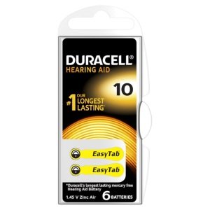 Duracell Activeair Kulaklık Pili No:10 - 6'Lı Paket