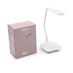Armatür Masa Lambası Led Av-9051C İnce Tip Beyaz (Usb İle Kullanılır)