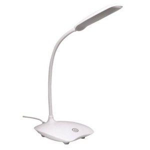 Armatür Masa Lambası Led Av-9051c İnce Tip Beyaz (usb İle Kullanılır)