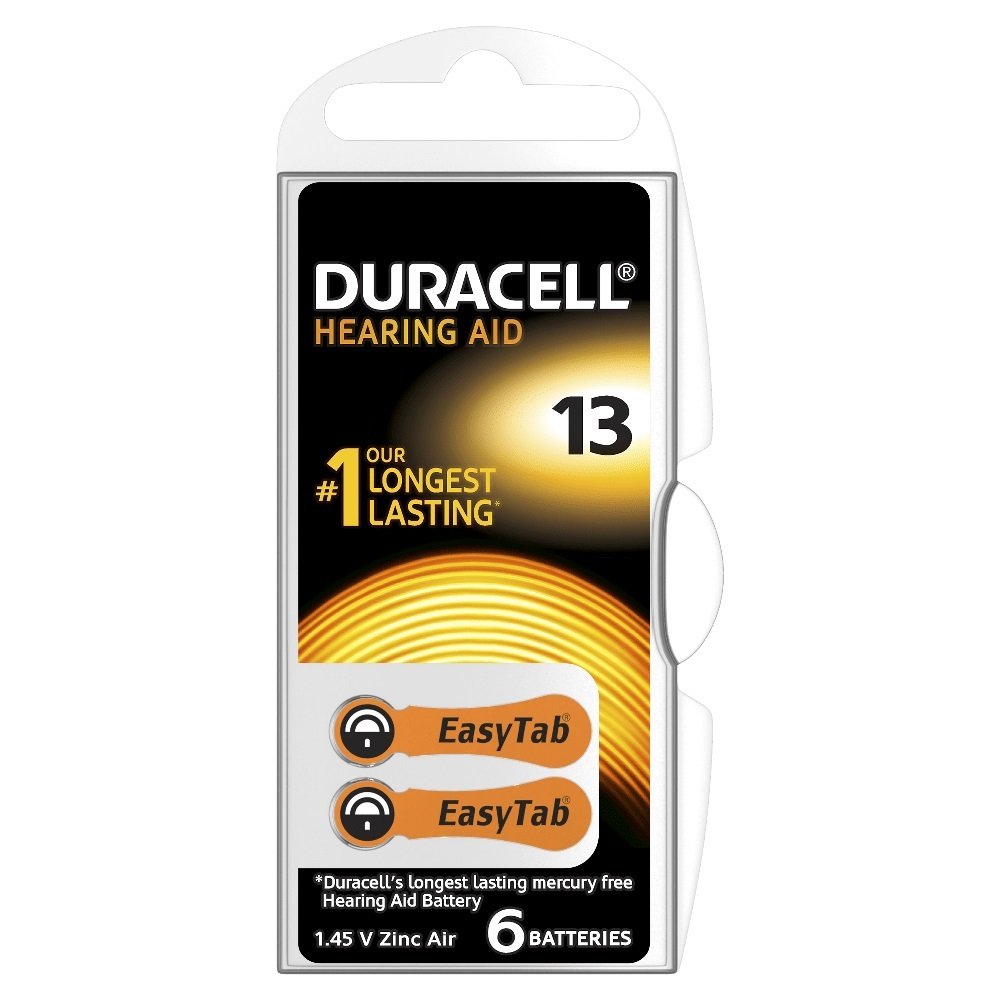 Duracell Activeair Kulaklık Pili No:13 - 6'Lı Paket
