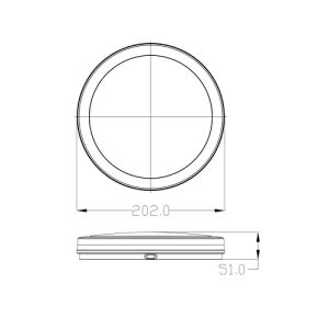 Jupiter Lw301 Led 20W Tavan Armatürü 3000K Ip65