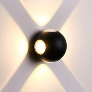 Armatür Forlıfe Menevşe Duvar Aplik 4X2W 640Lm Ip65 3200K Sarı Işık Fl-1753