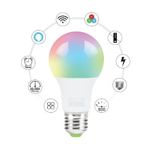 Ack Wifi Kontrollü Led Ampul E27 Rgb 10W