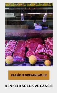 AMPUL LED FLORESAN NATURAL T8 120CM 18W ET 302035-T