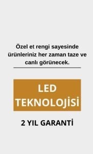 Led Floresan Kasaplar İçin Özel Et Rengi 120 Cm