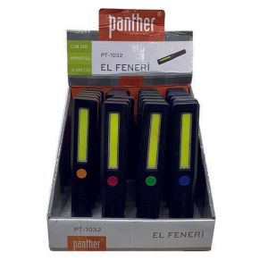 Fener Panther Uzun Tip Led Mıknatıslı Pt-1032