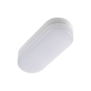 Armatür Zmr Tavan/Duvar Oval Led Ip66 Beyaz Gövde 18W 6500K Beyaz Işık Zmr-401