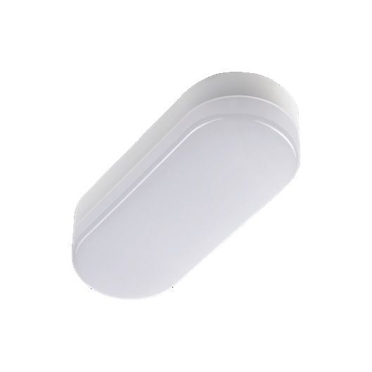 ARMATÜR ZMR TAVAN/DUVAR OVAL LED IP66 BEYAZ GÖVDE 18W 3000K SARI IŞIK ZMR-401