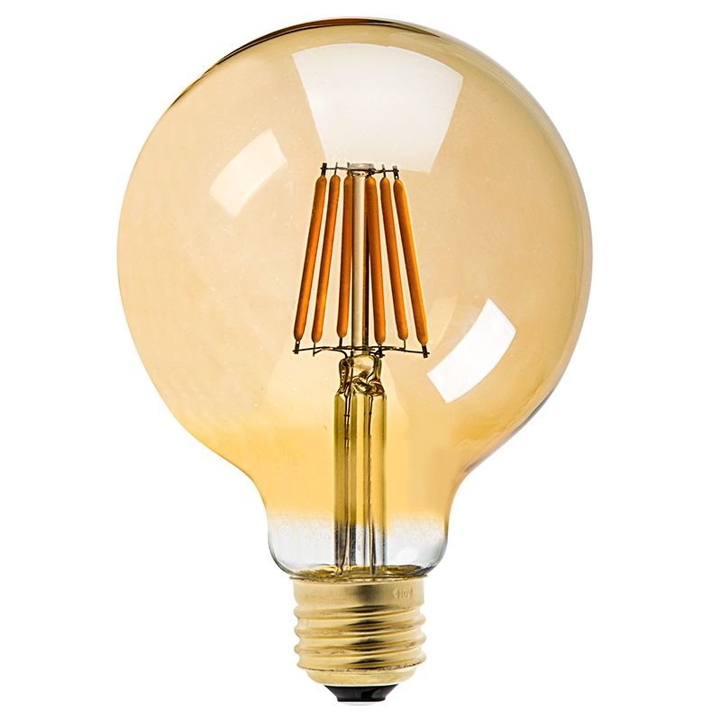 Ampul Led Dekoratif Rustik Glop Tipi G125 E27 7W 2500K