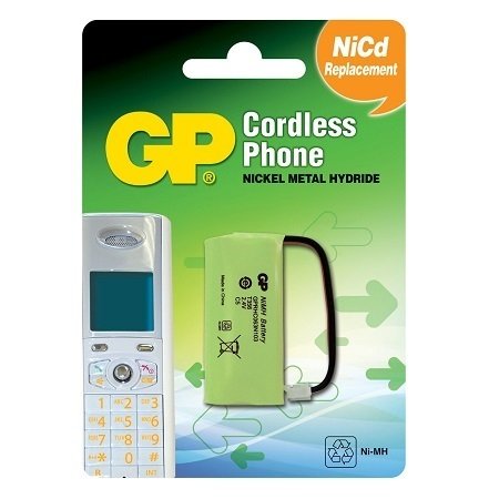 Pil Gp Telefon İnce 2,4V 500Mah (Adet)