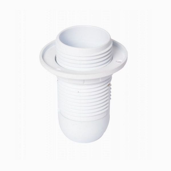 DUY ABAJUR E14 RONDELALI DİŞLİ BEYAZ A1210