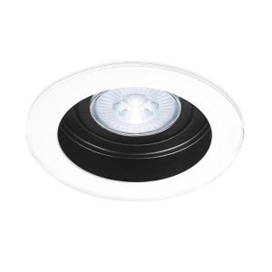 Armatür Braytron Sbh03-05010 Ankastre Yuvarlak Gu10 Duysuz Beyaz/Siyah (90-100)