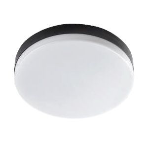 Led Armatür Yuvarlak Siyah 36W 6500K Ip66