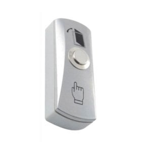 BUTON ZİL ÇELİK PASLANMAZ (SIVA ÜSTÜ) OVAL KÜÇÜK GRİ 09-09-02