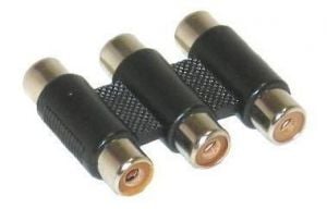 FİŞ RCA ADAPTÖR EK 3'LÜ