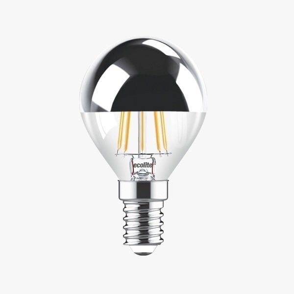 Ecolite Aynalı Endirekt ampul Top tipi 4W 2700K E14 Led