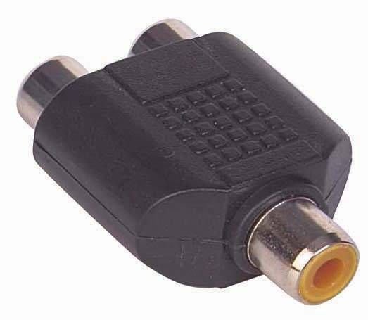 Fiş Rca Adaptör 1/2 Dişi