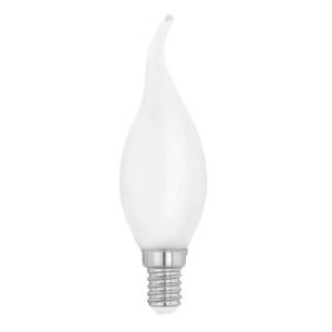Ecolıte Mum Tipi Cam Soft Kıvrık E14 4W 2700K Sarı