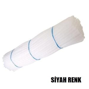 Makaron Spral Helezon No:2 Siyah (50 Cm) 001-020-500002-05-11