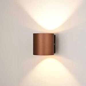 Armatür Forlıfe Bambu Metal Duvar Aplik 2X3W 480Lm Ip64 3200K Sarı Işık Fl-1727