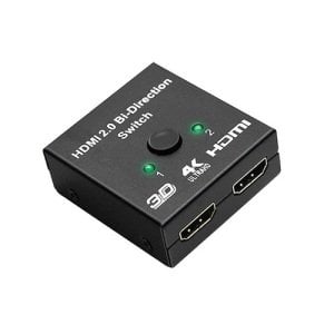 Adaptör Hdmı Swıtch Çift Yönlü Birleştirici Ve Dağıtıcı 1/2 Powermaster Pm-19903