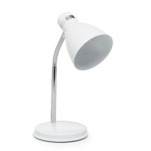 Armatür Masa Lambası Nisaluce Modern E27 Beyaz 61845/B