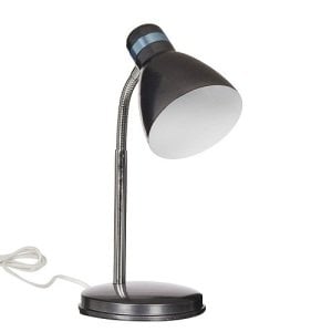 ARMATÜR MASA LAMBASI NİSALUCE MODERN E27 SİYAH 61845/S