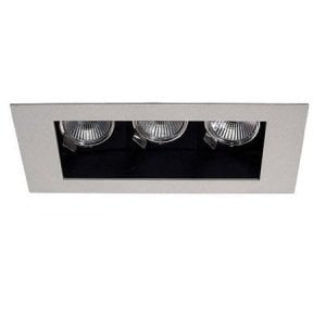 Armatür Halojen Jupıter Jd603/Jh673G Ankastre 3'Lü Gri