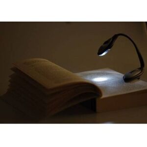 Fener Avec Kitap Okuma Led Spralli Siyah (2Xcr1120 Pilli) Av-1807