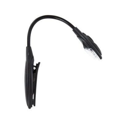 FENER AVEC KİTAP OKUMA LED SPRALLİ SİYAH (2XCR1120 PİLLİ) AV-1807